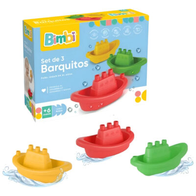 Set de barquitos para Baño Bimbi