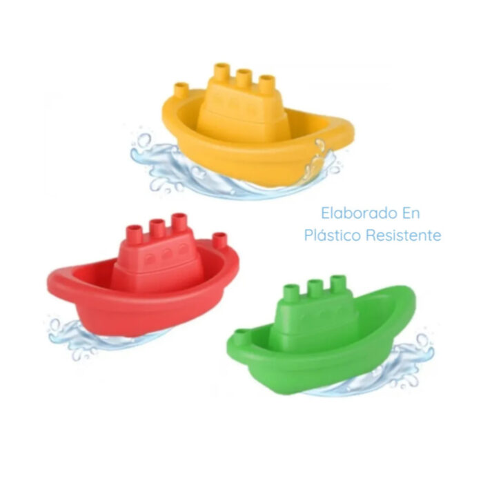 3 Set de barquitos para Baño Bimbi