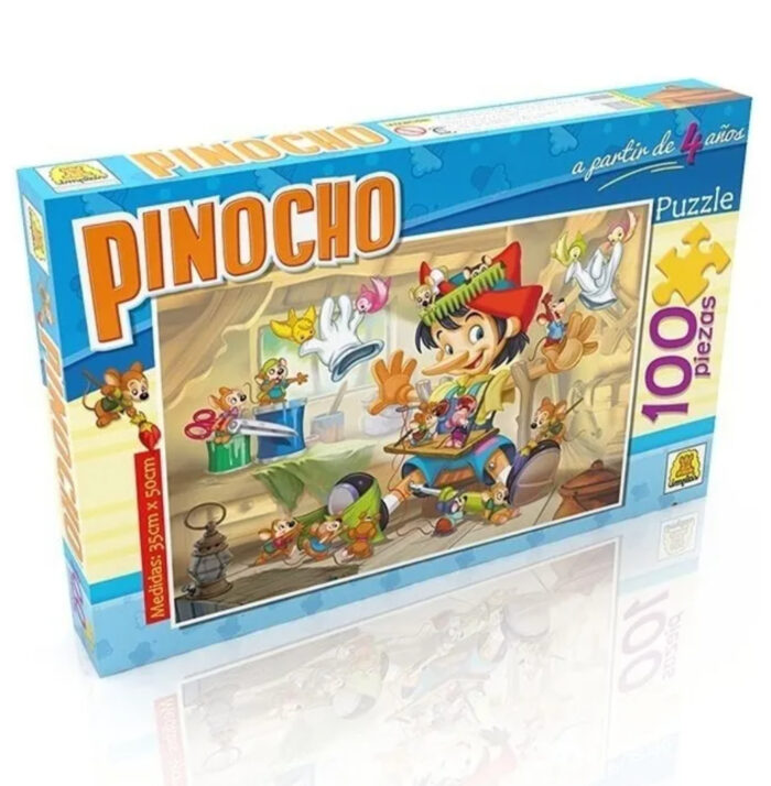 pinocho Rompecabezas Pinocho 100 Piezas