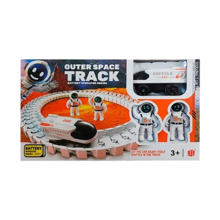1 Pista Espacial con Astronautas Outer Space Track