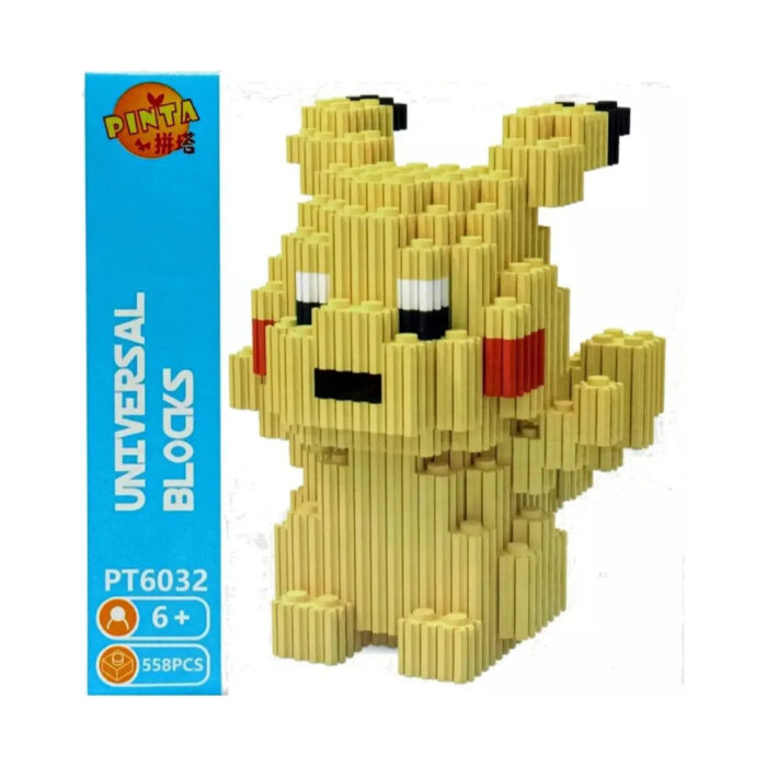 1 Bloques para Armar Pikachu