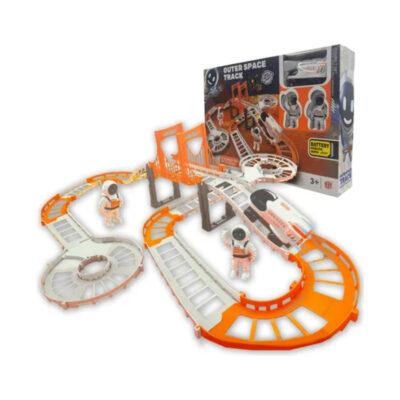 Pista Espacial con Astronautas Outer Space Track